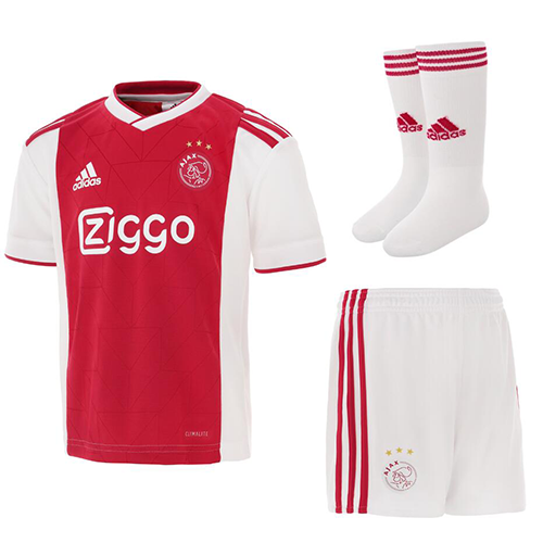 Kids Ajax 18/19 Home Soccer Sets (Shirt+Shorts+Socks)