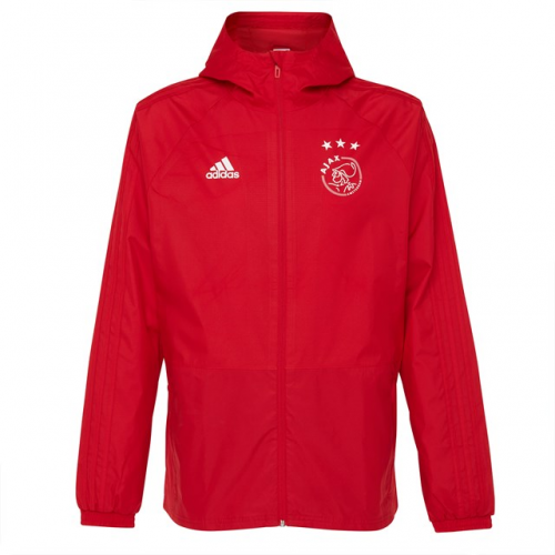 Ajax 18/19 Windrunner Jacket Red