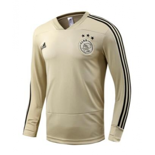 Ajax 18/19 Training Sweat Top Yellow