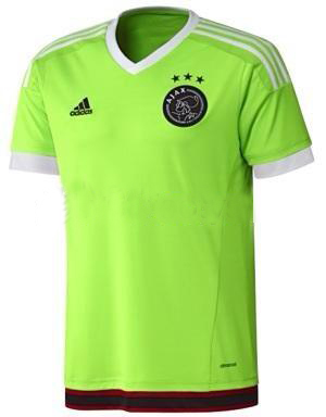 2015/16 Ajax Away Soccer Jersey Green