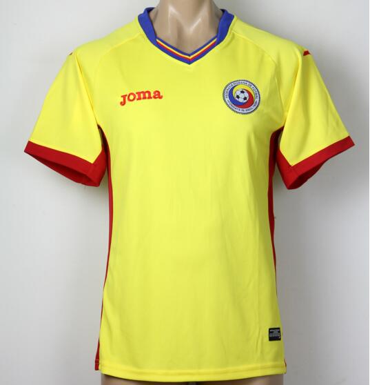 Romania 2016 Euro Home Soccer Jersey