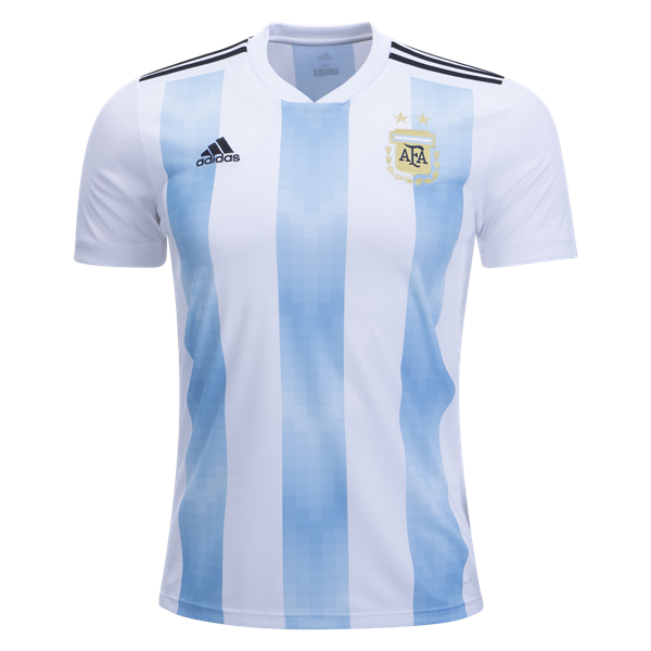 Argentina 2018 World Cup Home Soccer Jersey