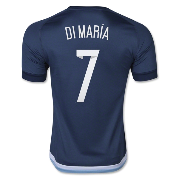 2015/16 Argentina DI MARIA #7 Away Soccer Jersey