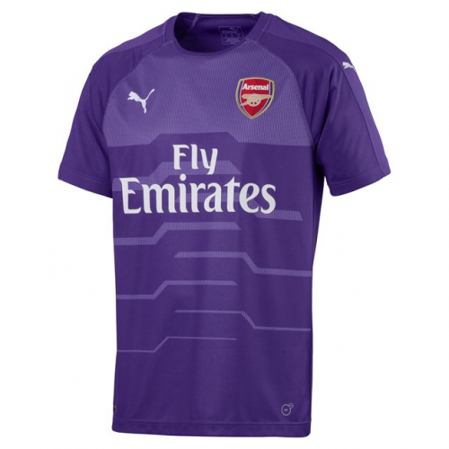 18-19 Arsenal Goalkeeper Soccer Jersey Shirt Purple
