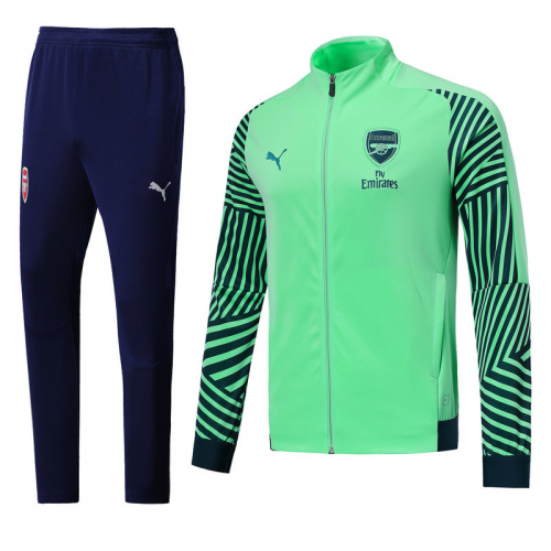 18-19 Arsenal Jacket Green and Pants