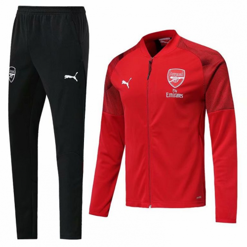 18-19 Arsenal Jacket Red with Sleeve Camo and Pants