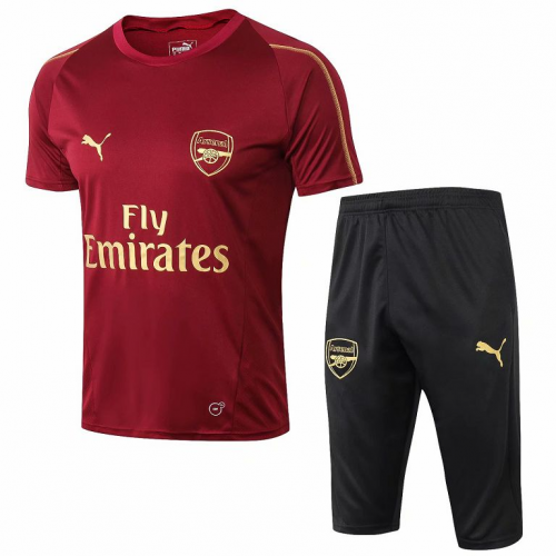 18-19 Arsenal Training Kits Red