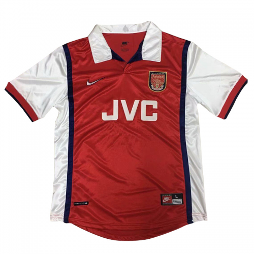 Retro 98-99 Arsenal Home Soccer Jersey Shirt