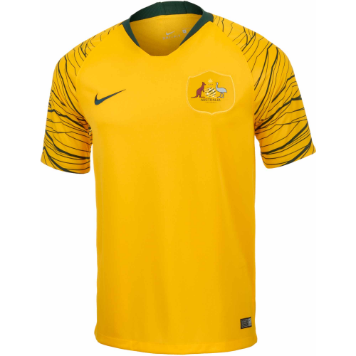 Australia 2018 World Cup Home Soccer Jersey