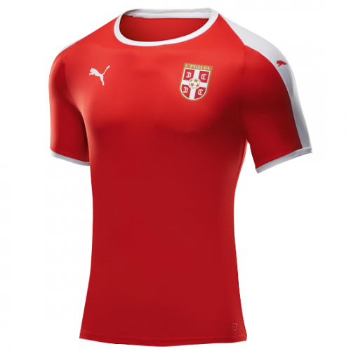 Serbia 2018 World Cup Home Soccer Jersey