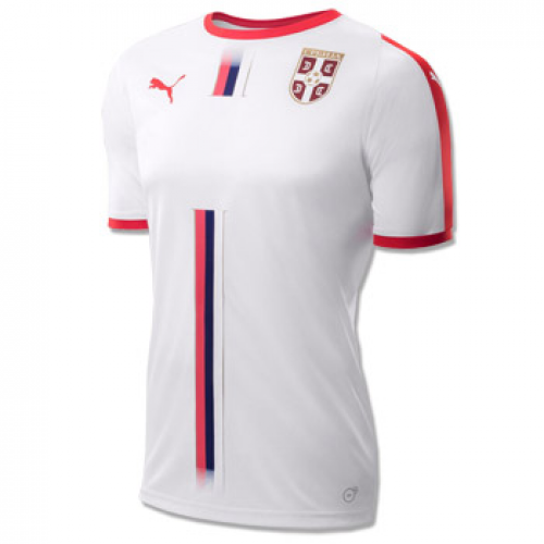 Serbia 2018 World Cup Away Soccer Jersey