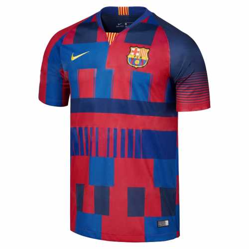 2018 Barcelona 20 Years Mashup Soccer Jersey Shirt