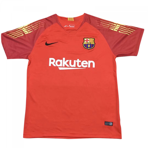 Barcelona 18/19 Goalkeeper Orange Soccer Jersey Shirt