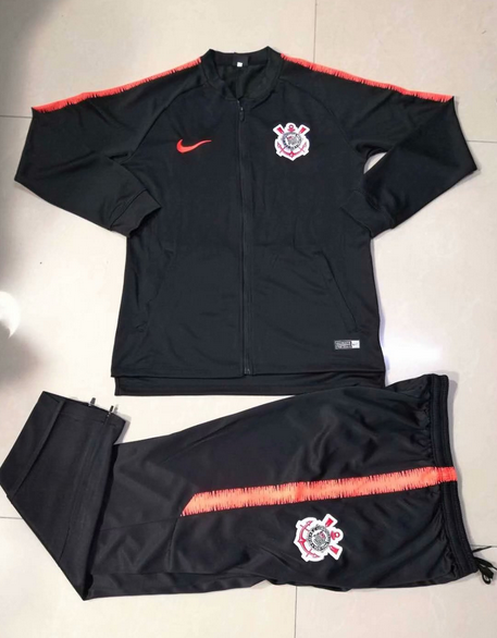 SC Corinthians 18/19 Black Training Suits