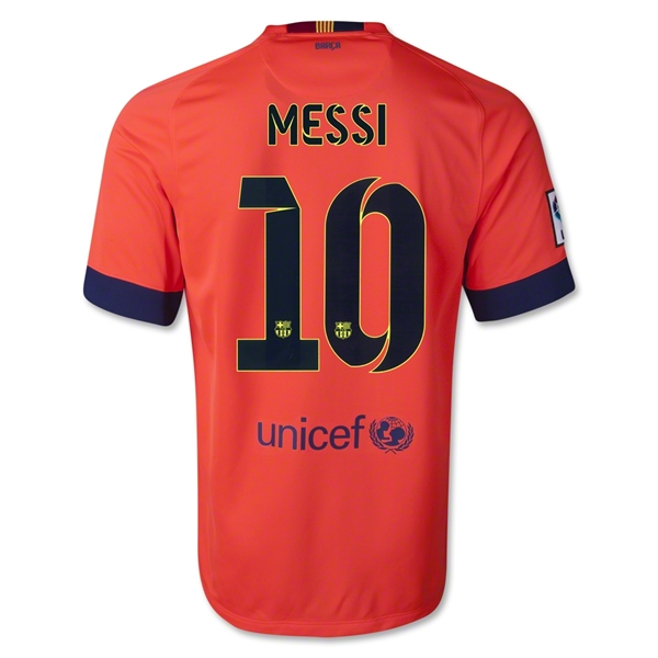 Barcelona 14/15 MESSI #10 Away Soccer Jersey