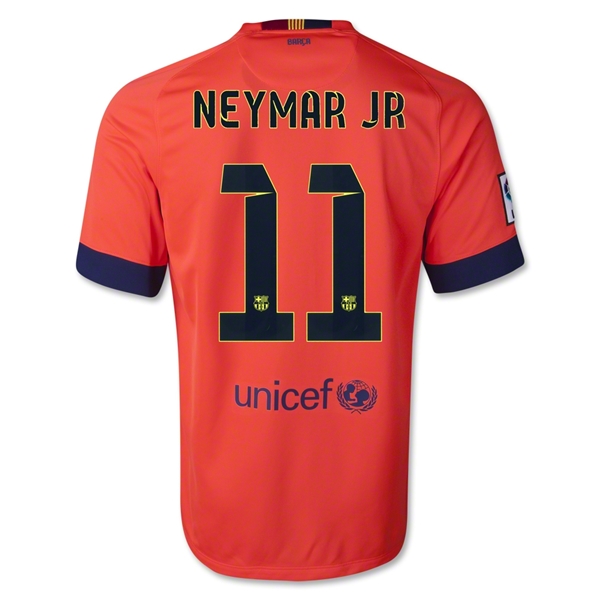 Barcelona 14/15 NEYMAR JR #11 Away Soccer Jersey
