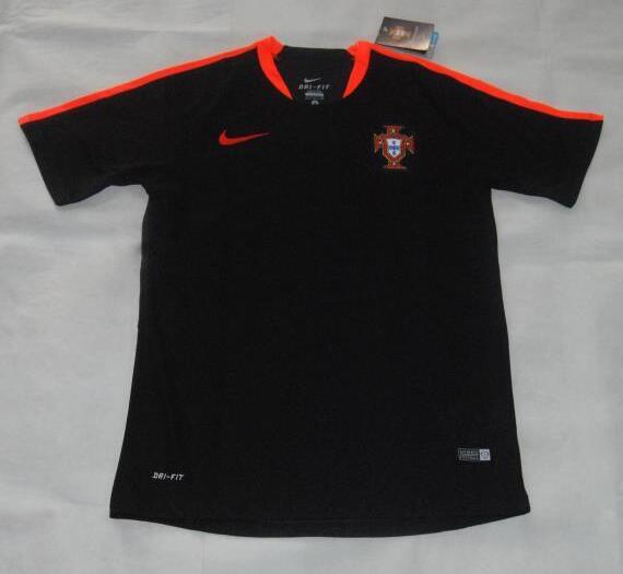 Portugal 2016 Black Training Shirt