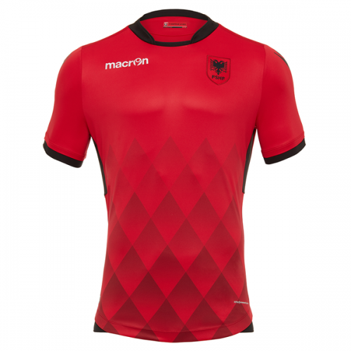 Albania 2017 Red Home Soccer Jersey