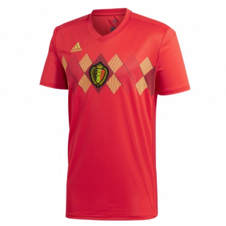Belgium 2018 World Cup Home Soccer Jersey