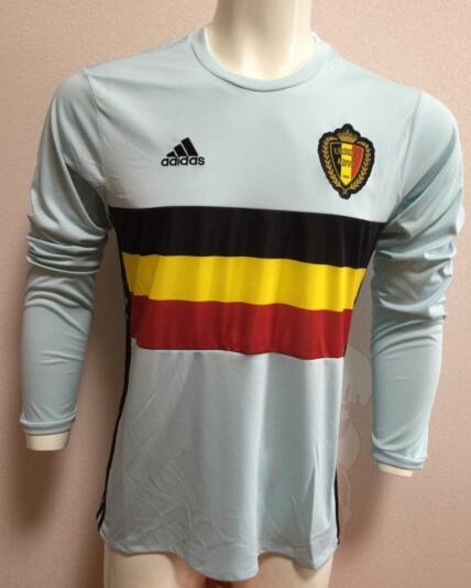 Belgium 2016 LS Away Soccer Jersey