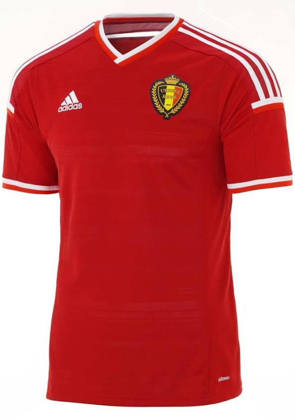 2015 Belgium Home Soccer Jersey