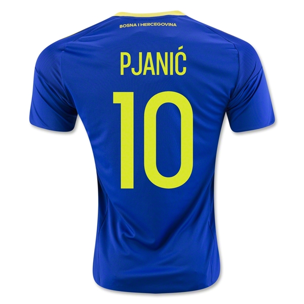 Bosnia and Herzegovina 2016 PJANIC #10 Home Soccer Jersey