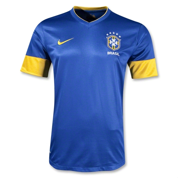 12/14 Brazil Blue Away Jersey Shirt Replica