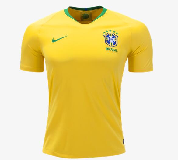 Brazil 2018 World Cup Home Soccer Jersey Shirt