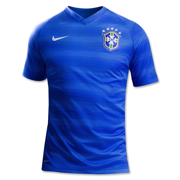 2014 World Cup Brazil Away Blue Jersey(Shirt+Shorts)