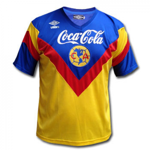 Club America 93/94 Home Retro Soccer Jersey Shirt