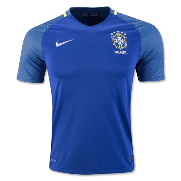 Brazil 2016-17 Away Soccer Jersey