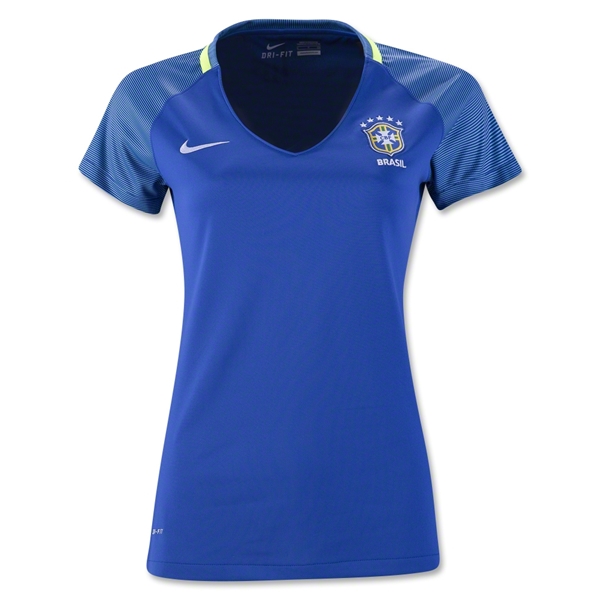 Brazil 2016 Women's Away Soccer Jersey