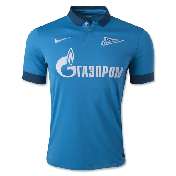 14/15 Zenit St. Petersburg Home Soccer Jersey