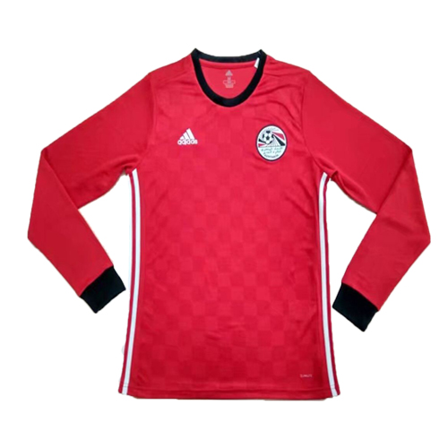 Egypt 2018 World Cup LS Home Soccer Jersey Shirt