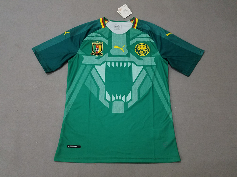 Cameroon 2018 World Cup Home Soccer Jersey Shirt