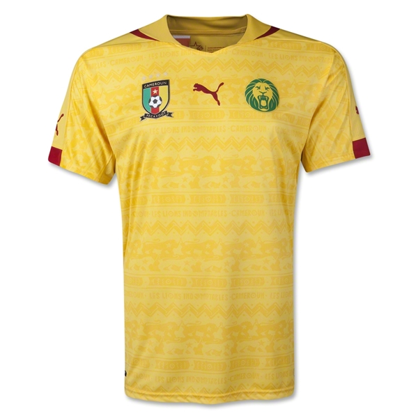 2014 World Cup Cameroon Away Soccer Jersey