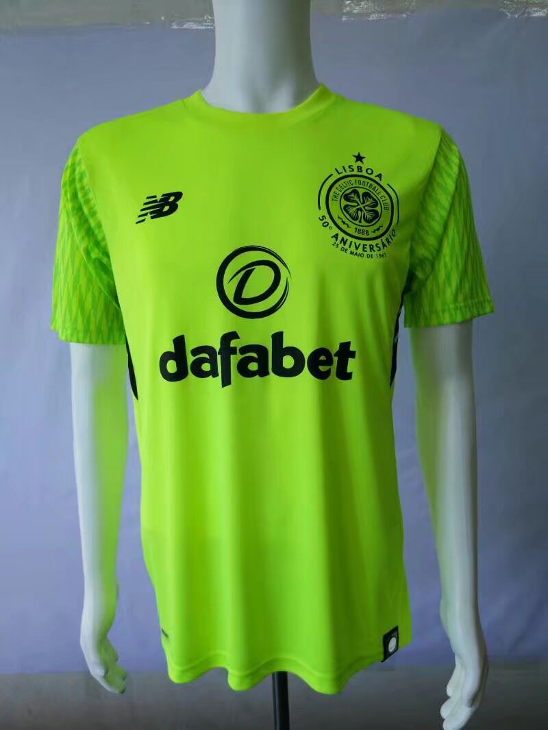 Celtic 2017/18 Green Goalkeeper Soccer Jersey