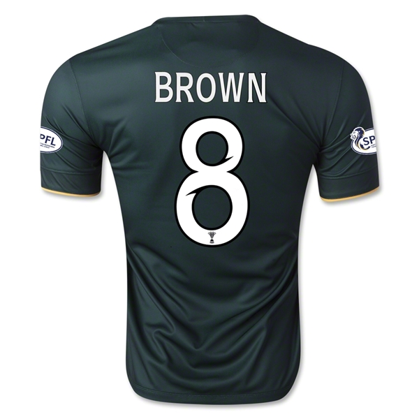 Celtic 14/15 BROWN #8 Away Soccer Jersey