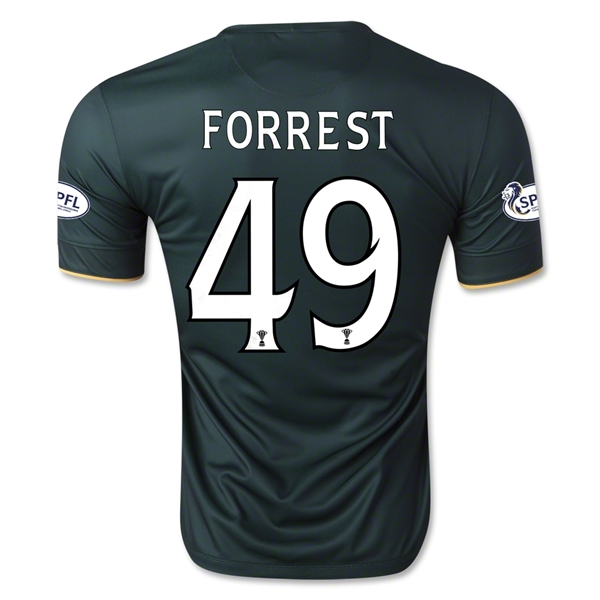 Celtic 14/15 FORREST #49 Away Soccer Jersey
