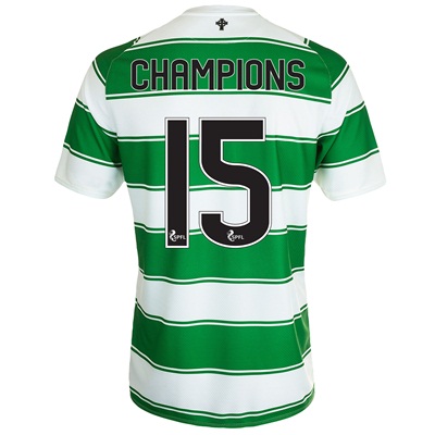 Celtic 2015-16 Home Champions 15 Soccer Jersey