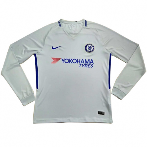 Chelsea 2017/18 Away LS Soccer Jersey