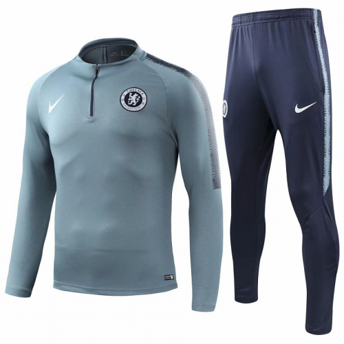 Chelsea 2018/19 Training Kits Grey and Pants
