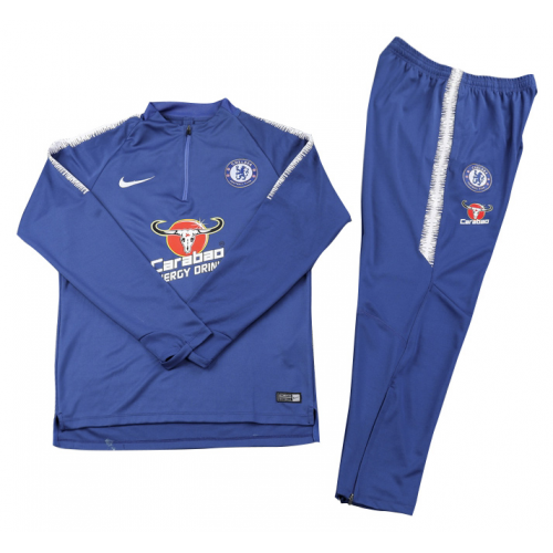 Youth Chelsea 2018/19 Blue Training Kits and Pants