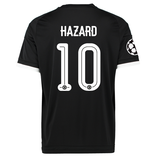 Chelsea 2015-16 UCL HAZARD #10 3rd Soccer Jersey