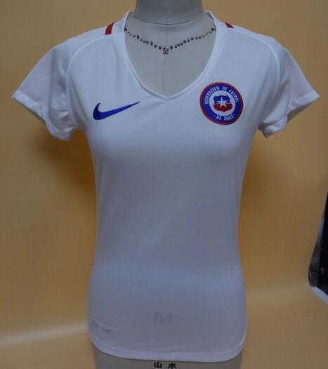 Chile 2016/17 women's Away Soccer Jersey