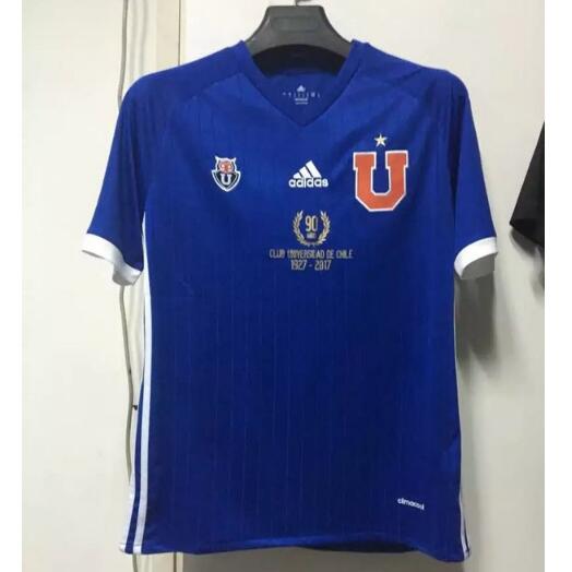 Universidad de Chile 2017 Home 90 ANOS Soccer Jersey
