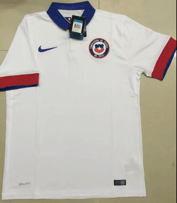 Chile 2015-16 Away Soccer Jersey