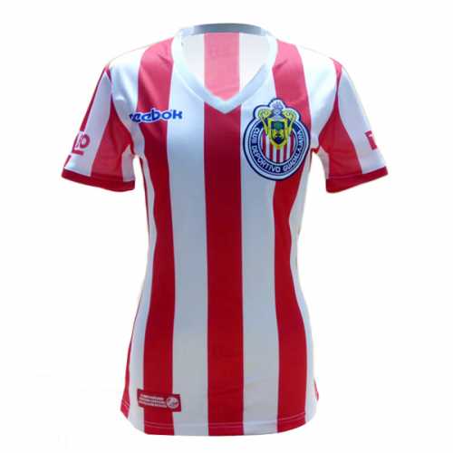 Chivas Deportivo Guadalajara 07/08 Home Retro Women's Commemorative Jersey Shirt