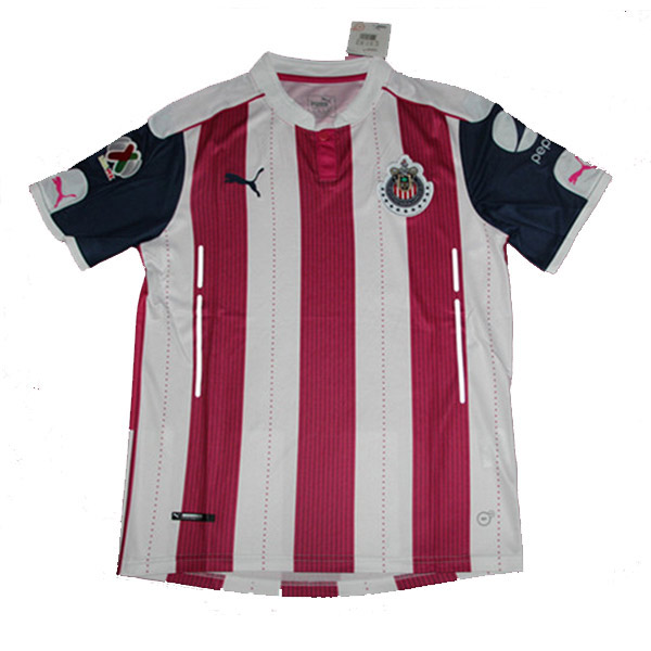 Chivas 2016/17 Special White&Pink Soccer Jersey