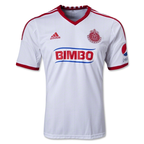 2013 Deportivo Guadalajara Away White Soccer Jersey Shirt